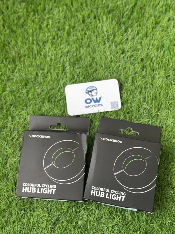 Rock Bros wheelset hub lights