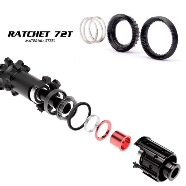 GOLDIX 370 350 310 180 160 series hub ratchet 26T 36T 52T 60T 72T