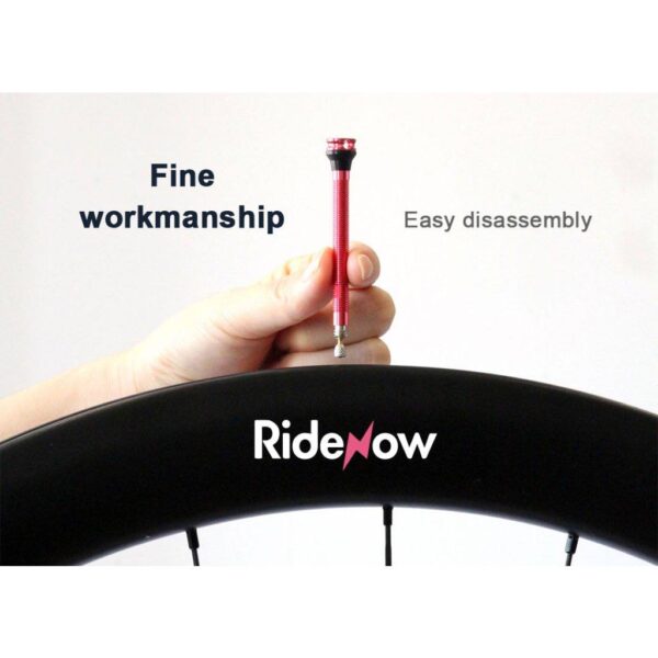 Ridenow Tubeless Valve 1Pair 45/65/85mm Presta