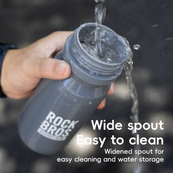 ROCKBROS 600ml Squeezing Cycling Water Bottle
