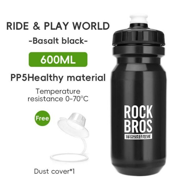 ROCKBROS 600ml Squeezing Cycling Water Bottle